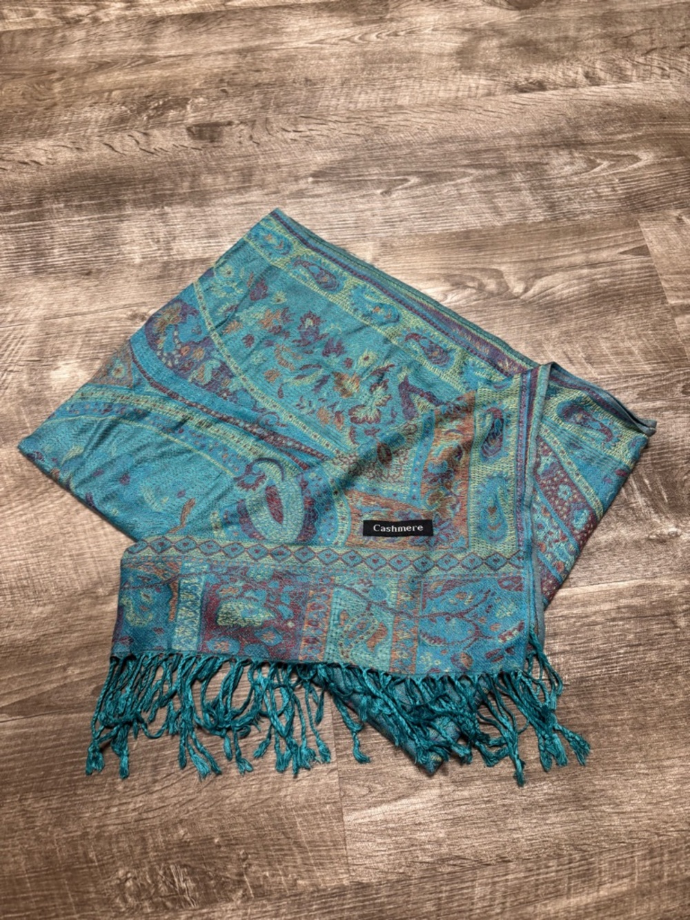 Cashmere Pashmina Scarf Tassel Ends